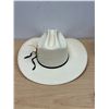 Image 5 : Handwoven Supreme Shantung Straw Western Cowboy Hat 7 3/4 - see all photos