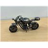 Image 2 : Unusual Metal Motorcycle Display Piece - Approx: 7"