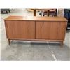 Image 1 : Canadian Teak Sideboard / Credenza - Approx: 59.5 x 18" & 29"T  see all photos