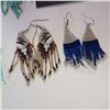 Image 2 : Stunning Hand Beaded Earring Lot - see description and photos
