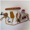 Image 3 : Vintage hand made leather/fur Indigenous lot - see description and photos
