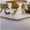 Image 8 : Vintage hand made leather/fur Indigenous lot - see description and photos