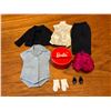 Image 1 : Vintage Barbie Doll Commuter Set Outfit accessories