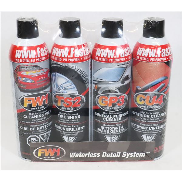NEW 4 CAN WATERLESS DETAIL SYSTEM