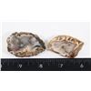 Image 1 : TWO GEODE ROCK SAMPLES