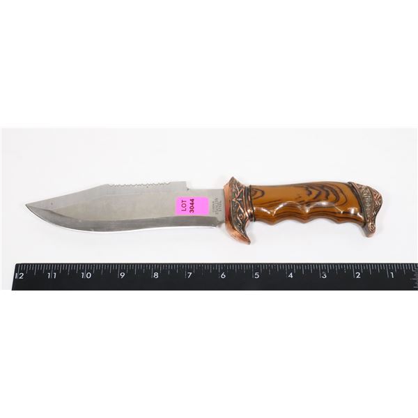 STAINLESS STEEL FIXED BLADE KNIFE