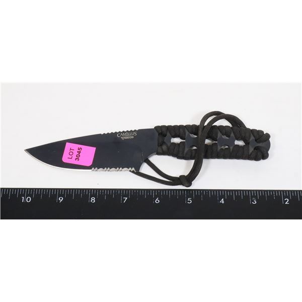 CAMILLUS CARBONITRIDE TITANIUM FIXED BLADE KNIFE