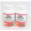 Image 1 : 2 NEW  BOTTLES OF NATURAL FACTORS PURE ZINC 50MG