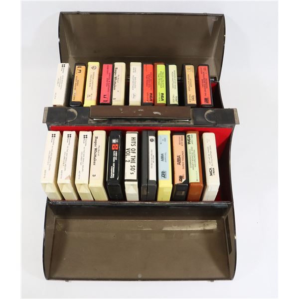 22 EIGHT TRACKS - 60-70S EASY LISTENING + COUNTRY