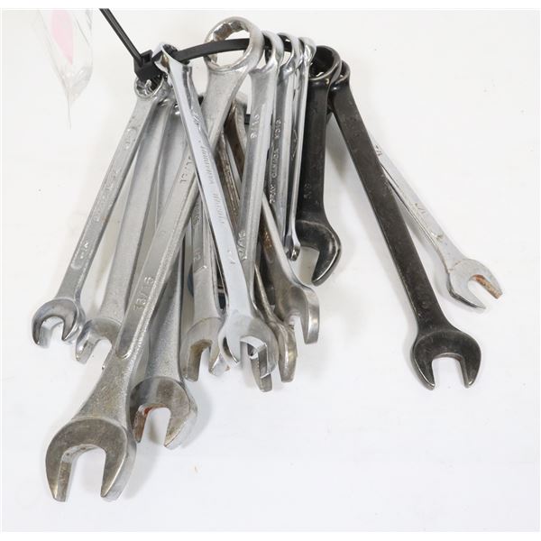 BUNDLE OF ASSORTED WRENCHES