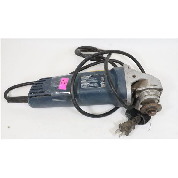MASTERCRAFT 4-1/2" ANGLE GRINDER