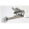 Image 1 : BUNDLE OF ASSORTED WRENCHES INCLUDING 12"