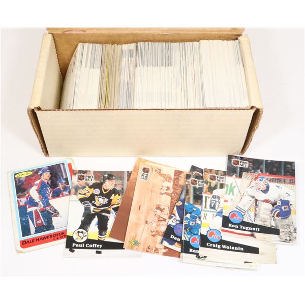 BOX OF PROSET HOCKEY CARDS