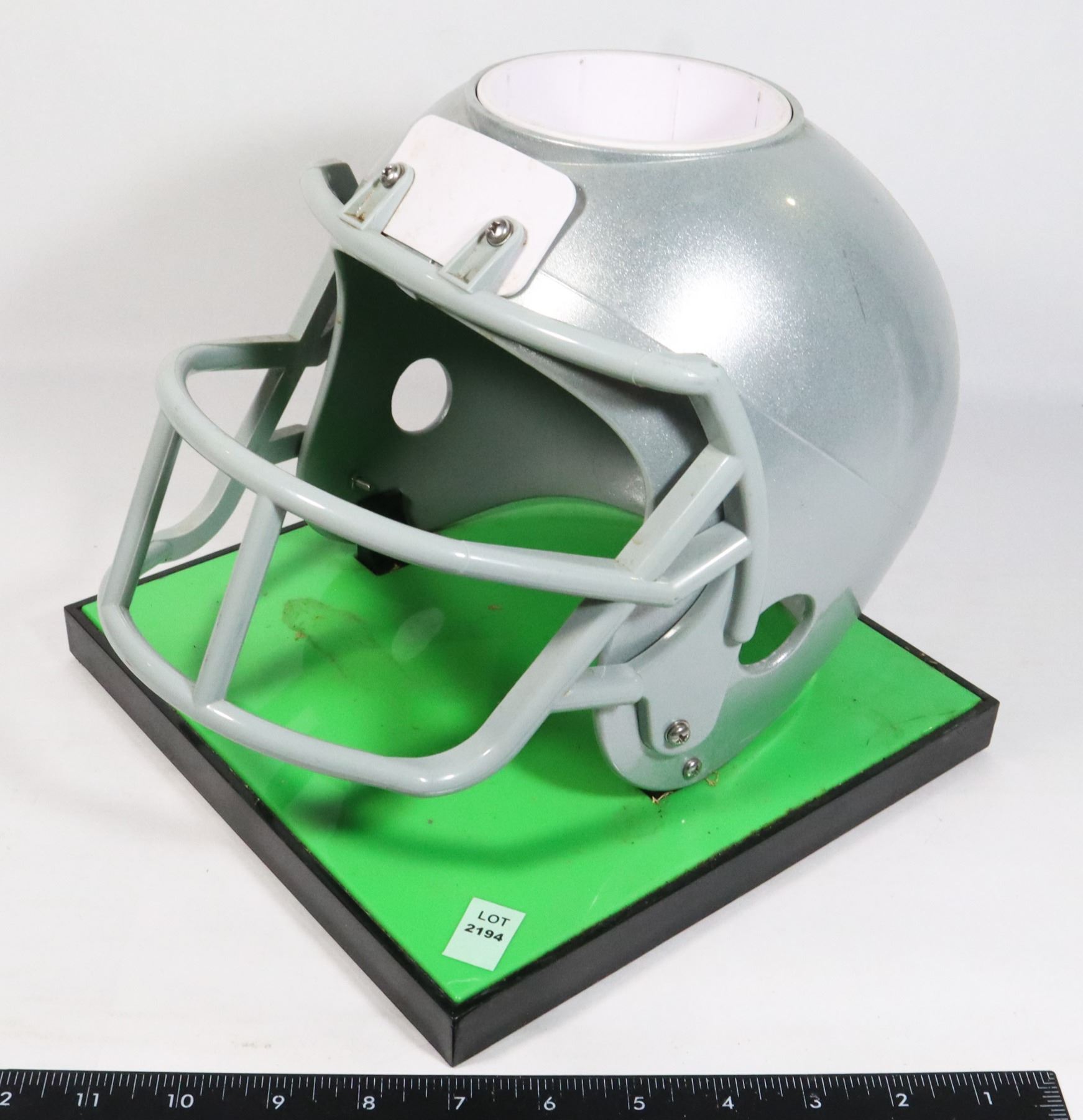 BEER TUBES 1/4 100-OZ TALL TUBE GREY FOOTBALL