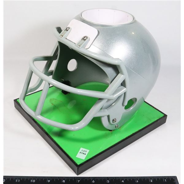 BEER TUBES 1/4 100-OZ TALL TUBE GREY FOOTBALL