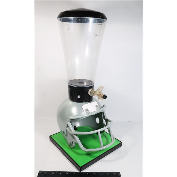 BEER TUBES 1/4 100-OZ TALL TUBE GREY FOOTBALL