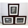 Image 1 : THREE MATCHING FRAME NEW YORK CITY MATTED