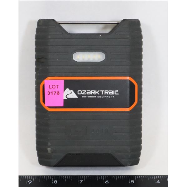 OZARK TRAIL PORTABLE POWER BANK USB CHARGING