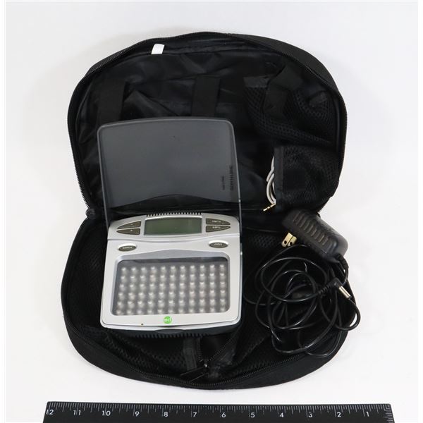 GOLIGHT BLUEWAVE LIGHT IN CASE WITH POWER CABLE