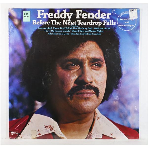 NEW PARTLY SEALED FREDDY FENDER BEFORE