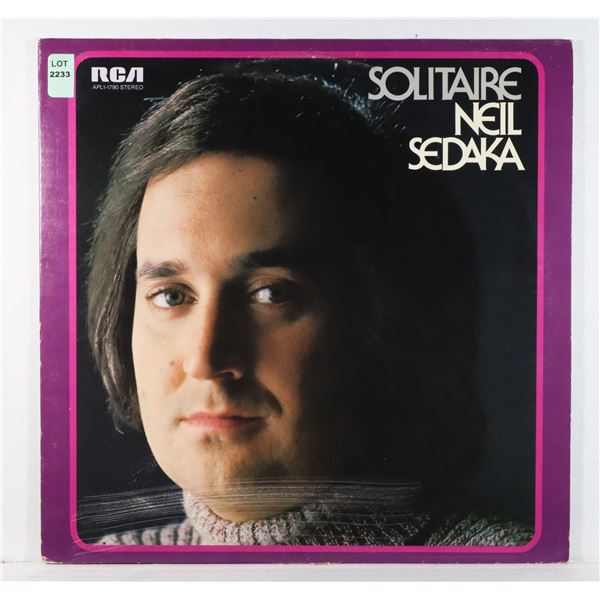 NEIL SEDAKA SOLITAIRE