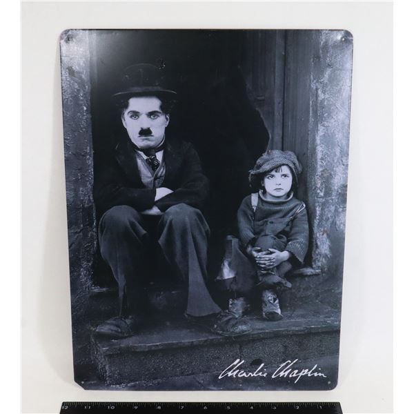 METAL ART METAL SIGN APPROX 16" X 12" NOT NEW