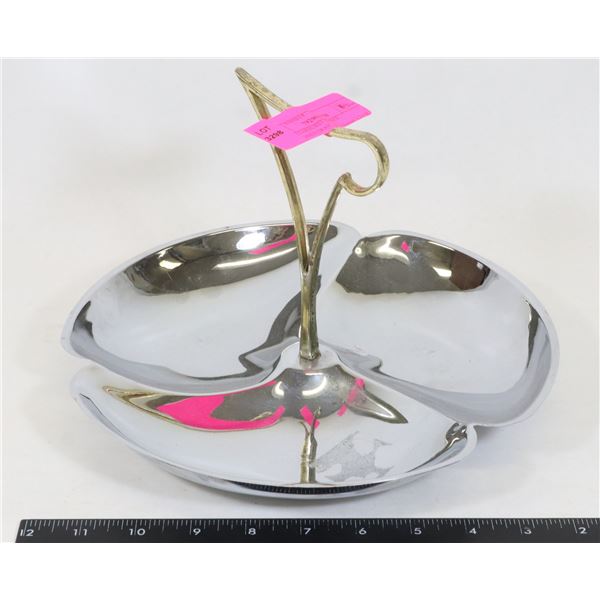 MCM STARBURST THREE SECTIONED TRAY