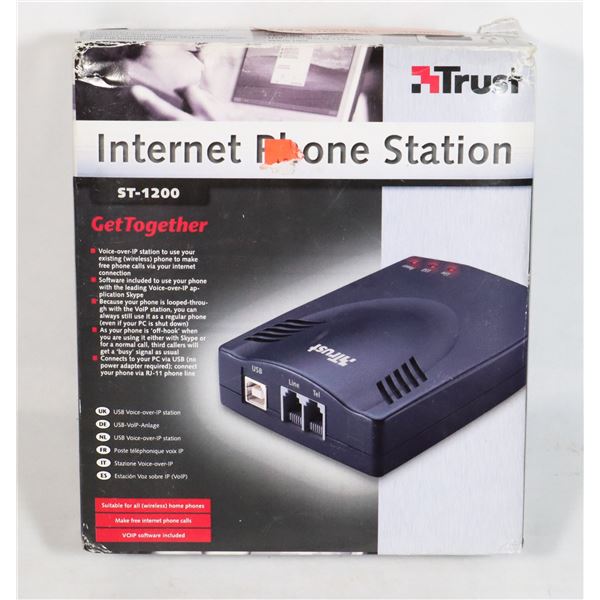 TRUST INTERNET PHONE STATION ST-1200