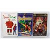 Image 1 : 3 VHS MOVIES DISNEY'S LESLIE NIELSEN SANTA WHO?