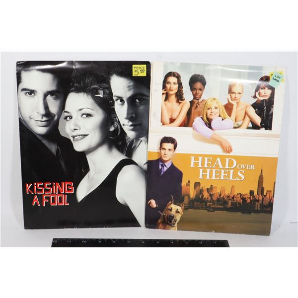 BUNDLE OF TWO PRESSBOOKS