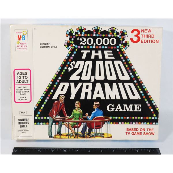 OPEN BOX VINTAGE  MILTON BRADLEY THE 20,000