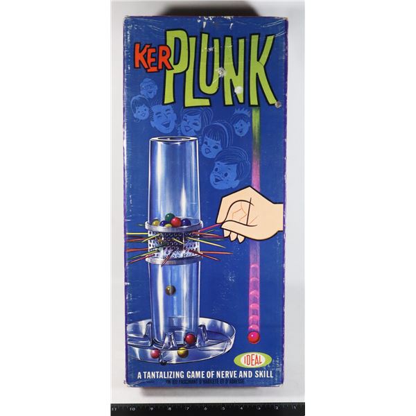 OPEN BOX IDEAL KERPLUK GAME. OPEN BOX UNKNOWN IF