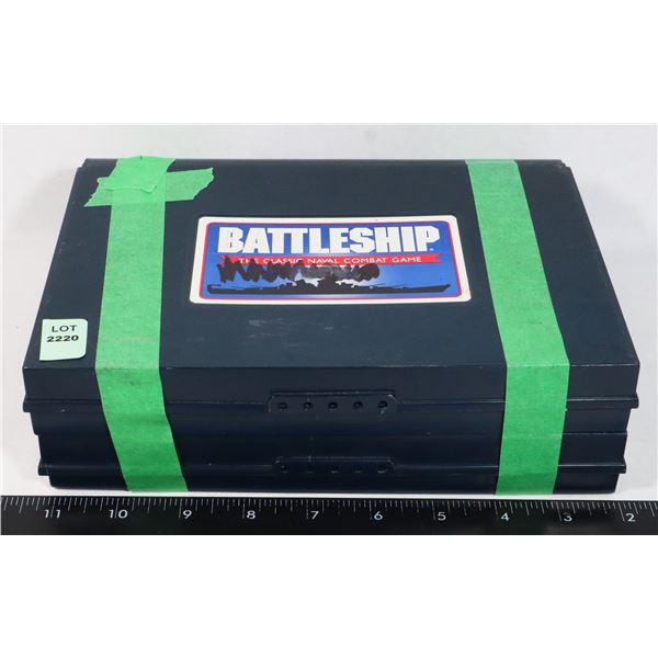 OPEN BOX MILTON BRADLEY BATTLESHIP GAME. HAS BOTH