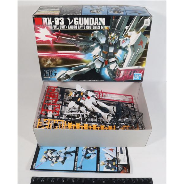 BANDAI RX-93 V GUNDAM MODEL KIT