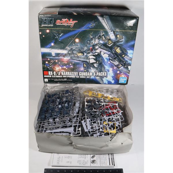 BANDAI RX-9/A NARRATIVE GUNDAM A-PACKS MODEL KIT