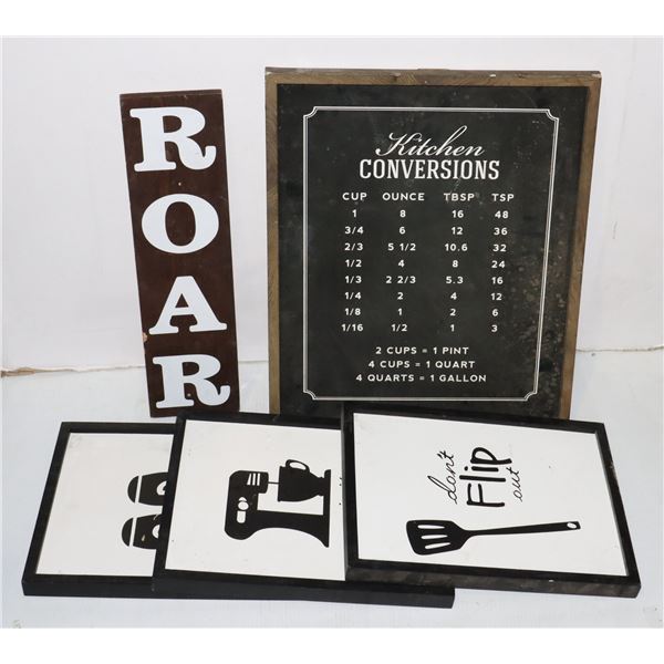 ASSORTED KITCHEN ART