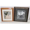 Image 1 : EAGLE PICTURE FRAMED WITH COWBOYS PICTURE