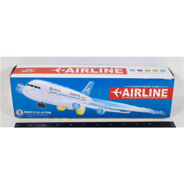 NEW CLICK TOGETHER LIGHTS AND ACTION AIRPLANE