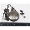 Image 1 : NEW SILVER TONE DRAGON POCKET WATCH DESIGN