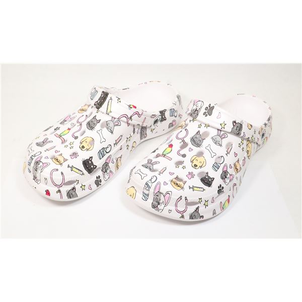 NEW (TRIED ON FOR SIZING) FOAM SLIP ON SHOE