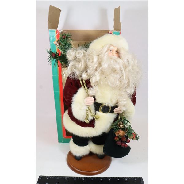 VINTAGE 16" OLD WORLD SANTA HAND CRAFTED,