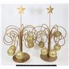Image 1 : 2 METAL ORNAMENT TREES