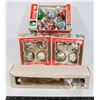 Image 1 : 2 BOXES WALT DISNEY SATIN ORNAMENTS EACH BOX