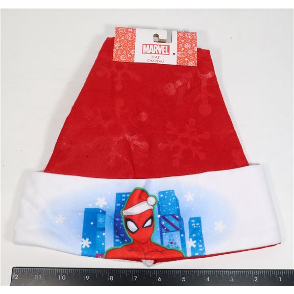 NEW MARVEL SPIDERMAN SANTA HAT
