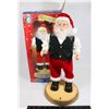 Image 1 : HIP SWINGING SANTA DECORATION