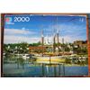 Image 2 : CAMDEN MAINE 2000PC PUZZLE, 100% COMPLETE