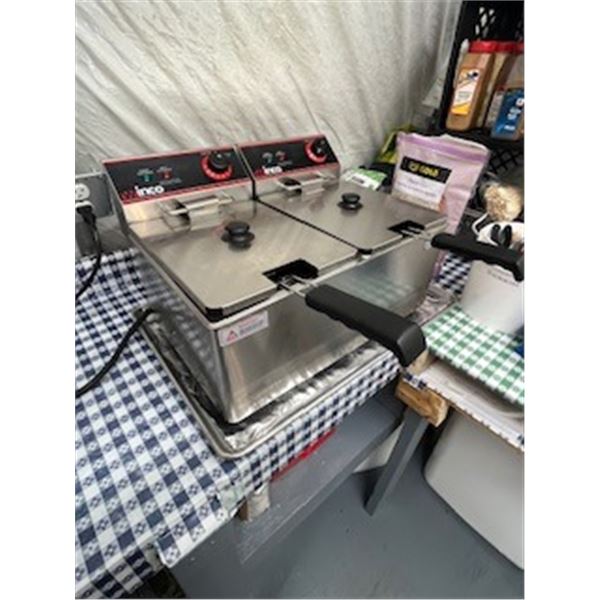 Deep Fryer - two place commercial unit