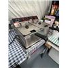 Image 1 : Deep Fryer - two place commercial unit