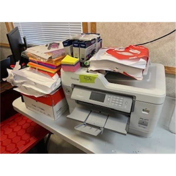 Printer with supplies