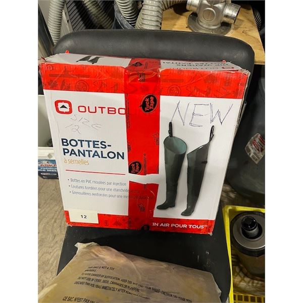 Hip Waders -  size 12